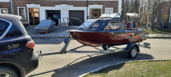 Алюминиевая лодка Berkut S Cabin HT