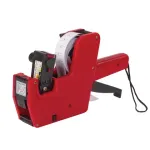 Этикет-пистолет Brauberg, 1-строчный, 8-разрядный, валюта USD и РУБ