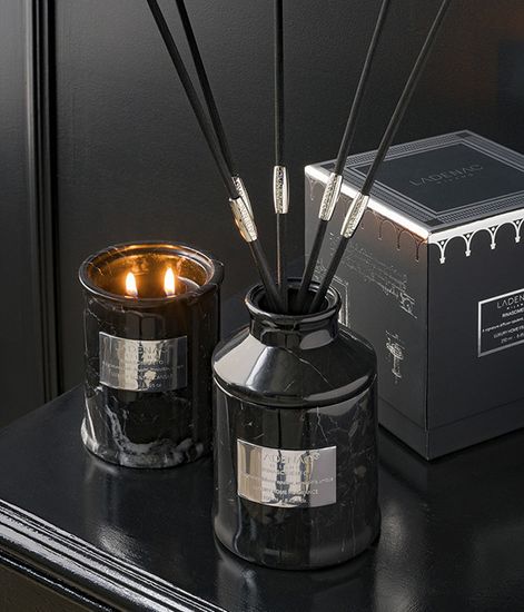 Bois Précieux d'Inde, диффузор в мраморе Rinascimento collection, Ladenac Milano