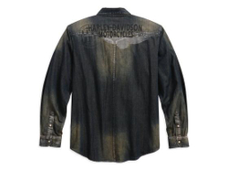 Рубашка Distressed Over-dyed Harley-Davidson -30 %