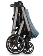 Коляска Cybex Balios S Lux TPE complete 2 в 1 Stormy Blue с дождевиками