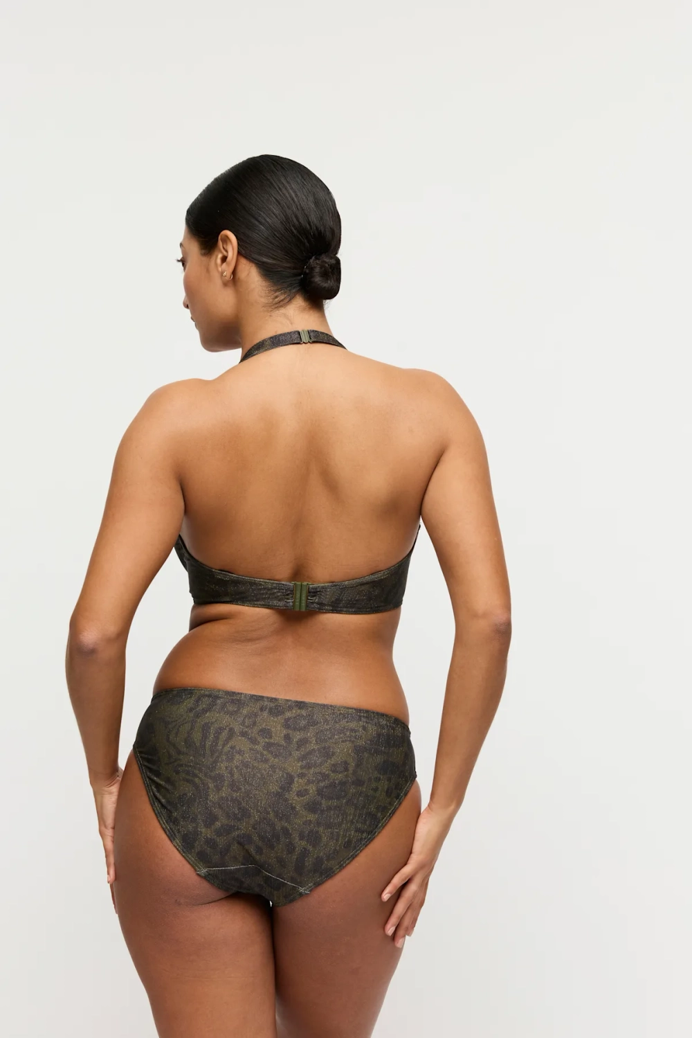 PRIMADONNA Swim Ratjad Топ-балконет с поролоновой вставкой, темно-зеленый