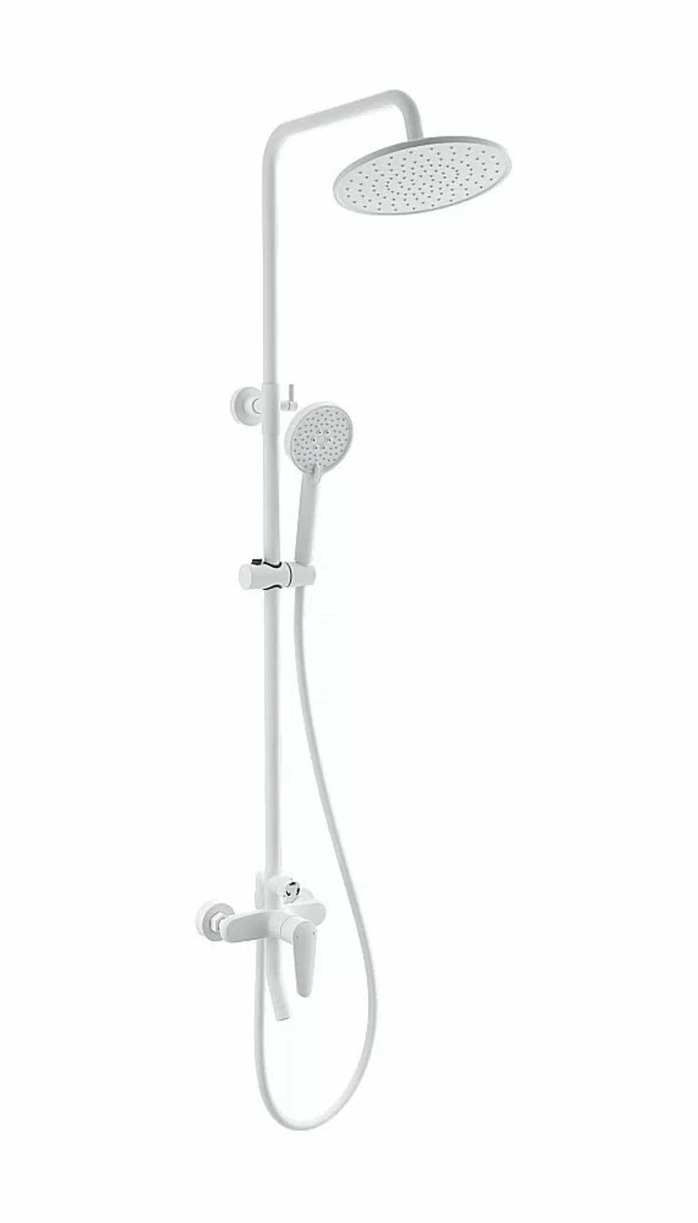 Душевая система WONZON & WOGHAND WW-B2168-A-MW белый матовый