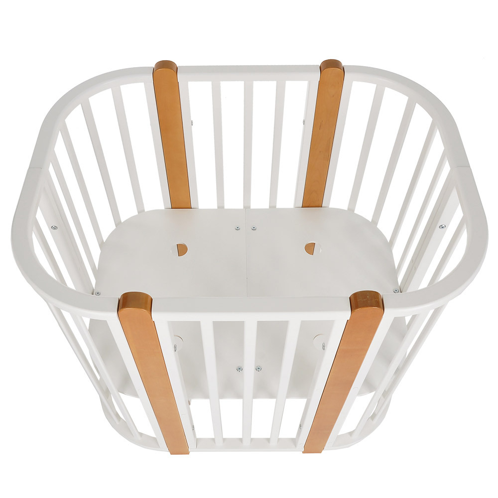 PITUSO Кровать детская 5/1 Asti Белый-Бук