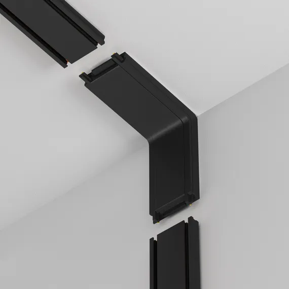 Коннектор питания внутренний Radity черный Technical tra084ci-11b