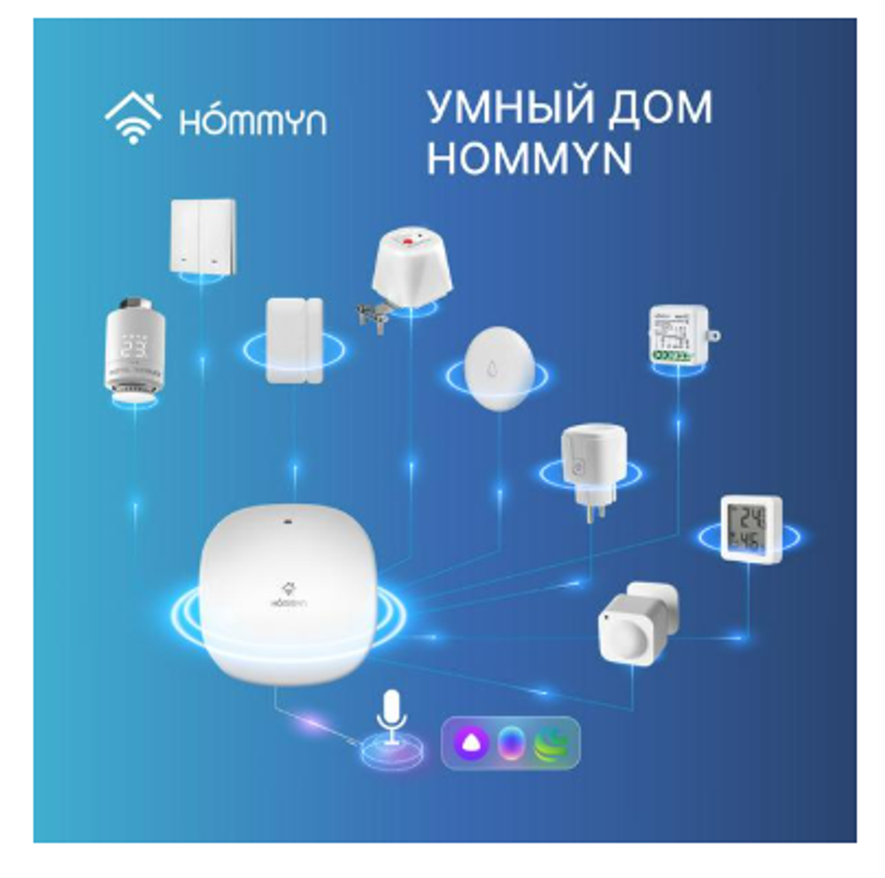 219_ Датчик протечки HOMMYN арт. WLS30ZB ш/к 4660294827712