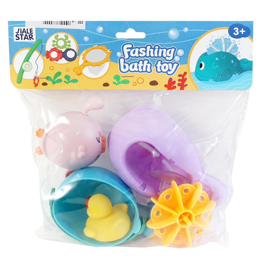 Набор игрушек для ванной, пакет KL-070