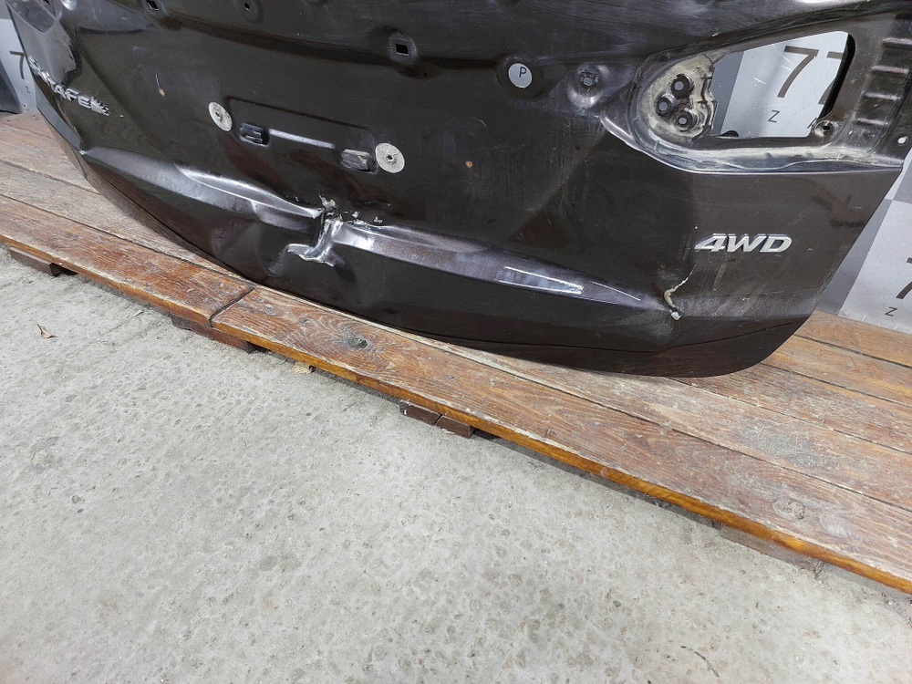 Крышка багажника Hyundai Santa Fe 3 (DM) 15-18 Б/У Оригинал 737002W620