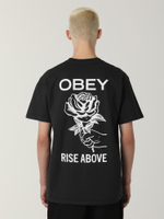 Мужская Футболка Obey Rise Above Rose