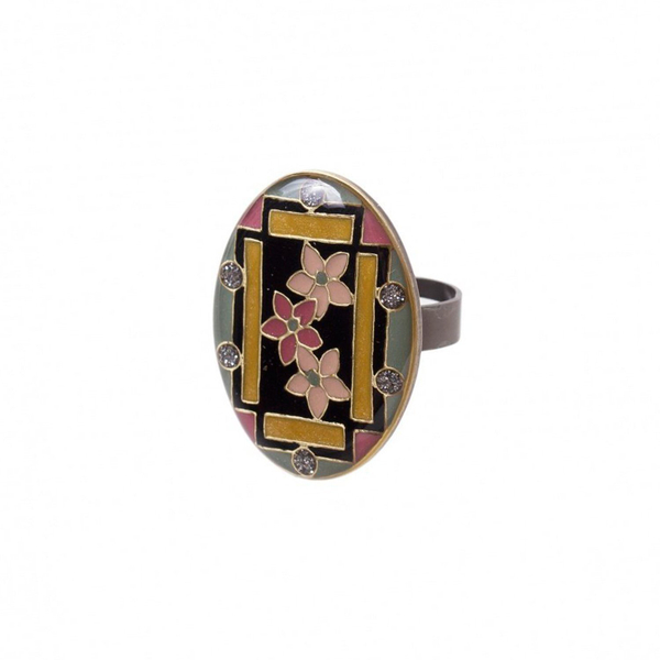 Кольцо Clara Bijoux Незабудки K75809 BR