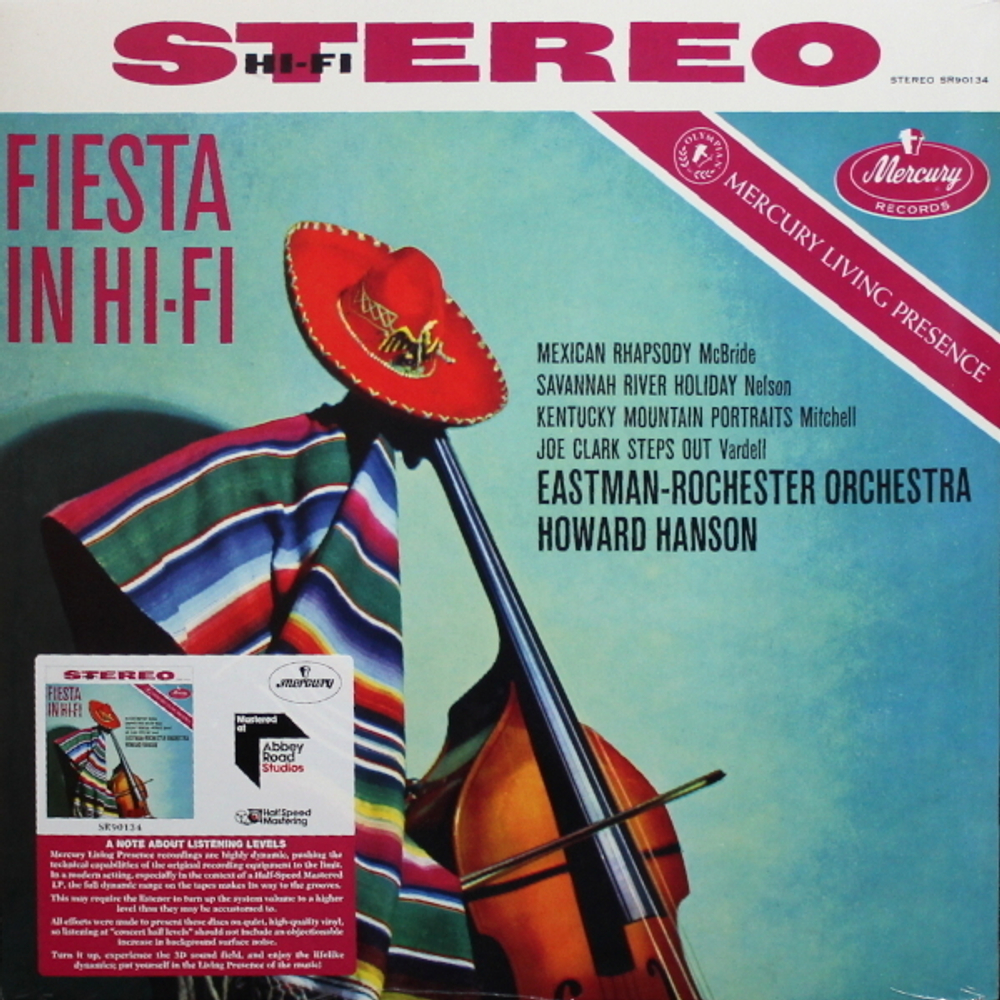 Howard Hanson, Eastman-Rochester Symphony Orchestra / Fiesta In Hi-Fi (LP)