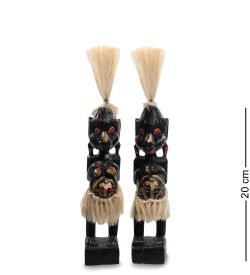 Decor and Gift 22-048 Статуэтка «Асмат» н-р из двух, 20 см