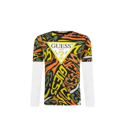 Блузка Guess - черный(L3YI03 K8HM3)