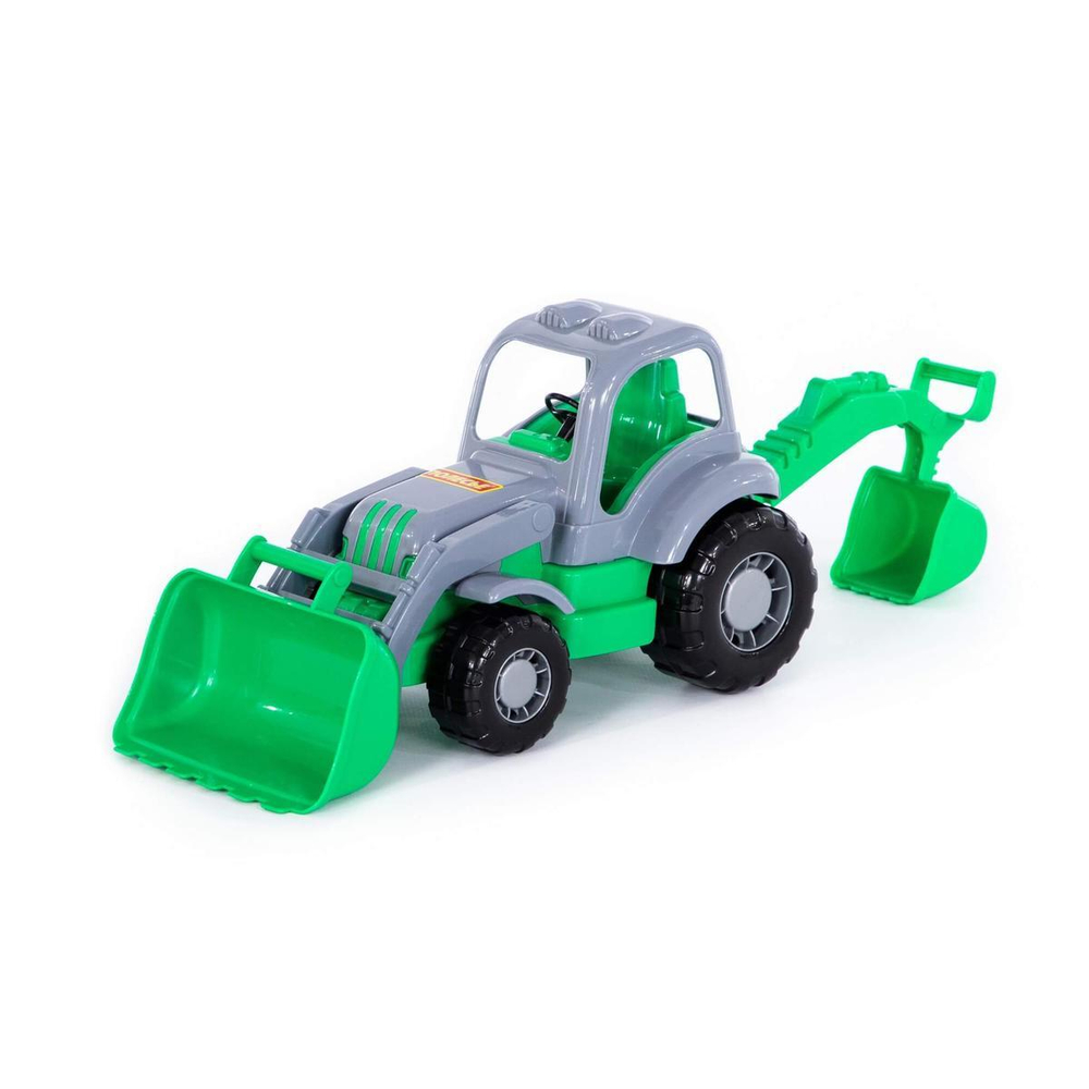 Трактор-экскаватор "Силач" (Полесье)