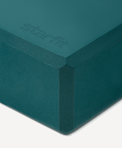 Блок для йоги YB-200 EVA, изумрудный