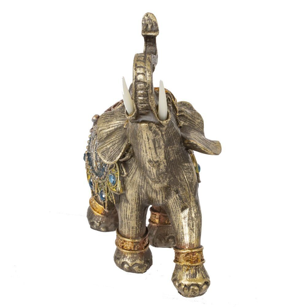 GAEM Фигурка декоративная "Слон", L11 W5,5 H13 см, 2в.