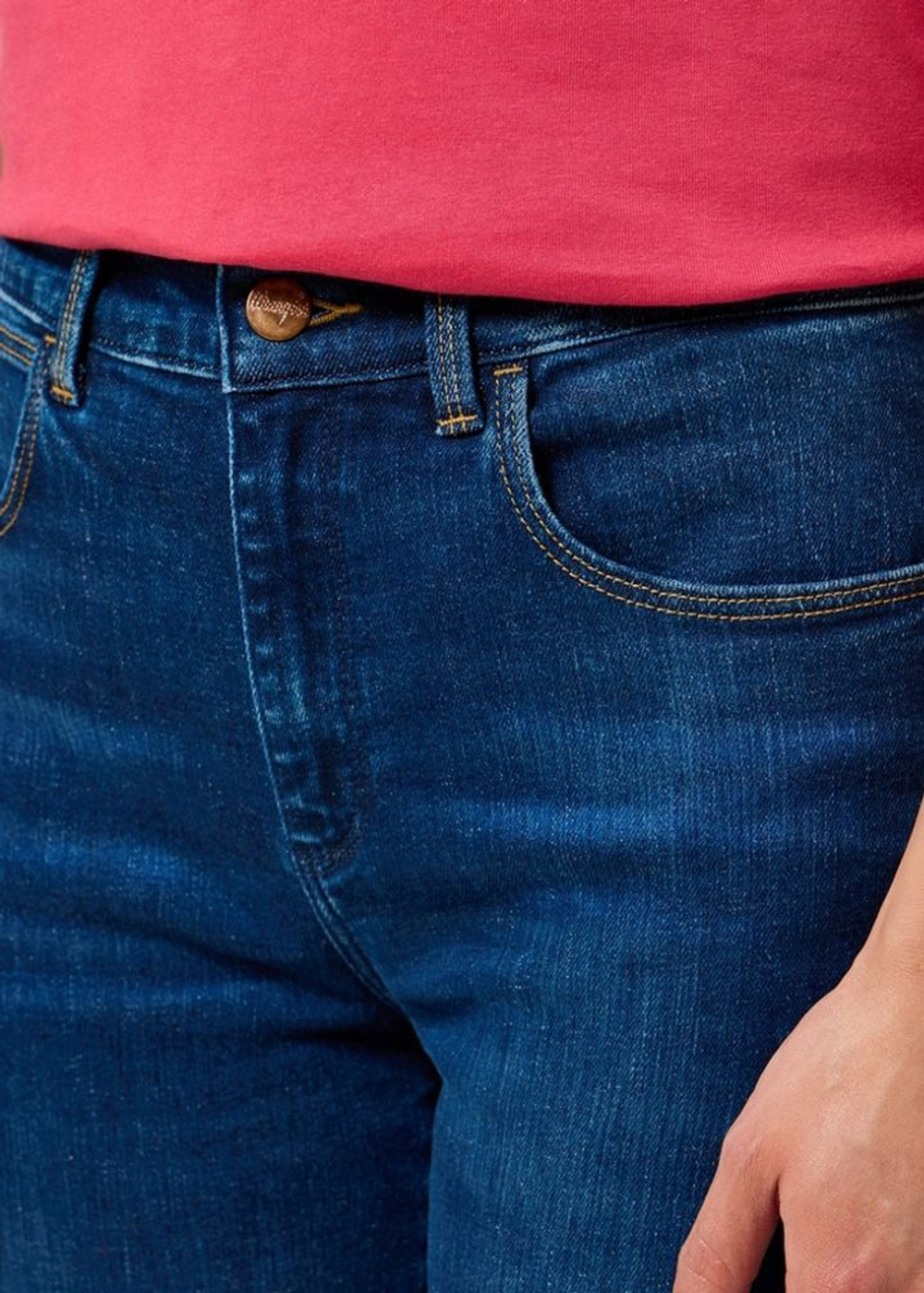 Джинсы Wrangler STRAIGHT CRISP CANVAS синий
