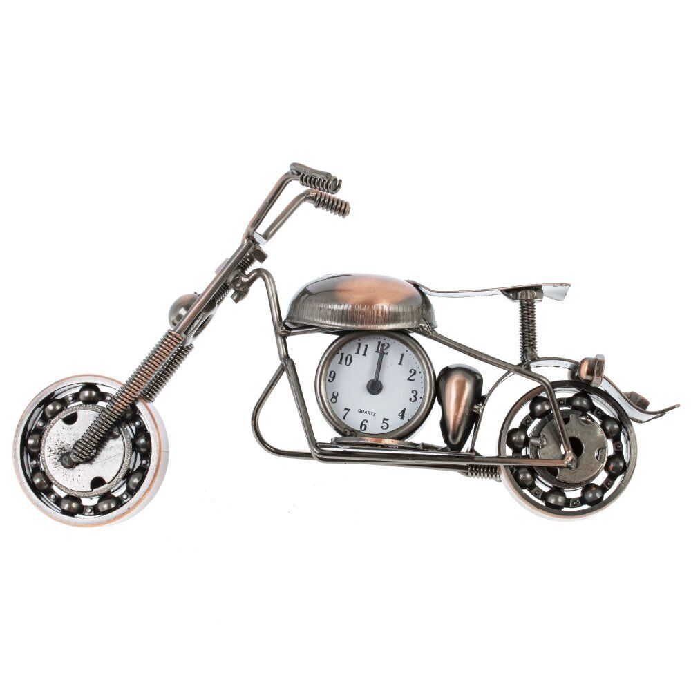 GAEM Изделие декоративное "Мотоцикл" с часами, (1xLR44), L22,5 W8,5 H11,5 см