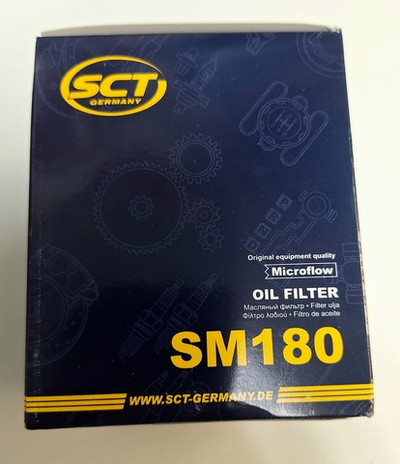 435_ Фильтр масляный ГАЗ 406 дв."Mannol SCT" катал. номер 31051017010 арт. sm180 ш/к 4036021018003