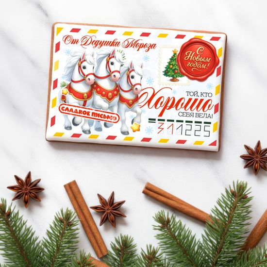 Новогодняя открытка в коробочке