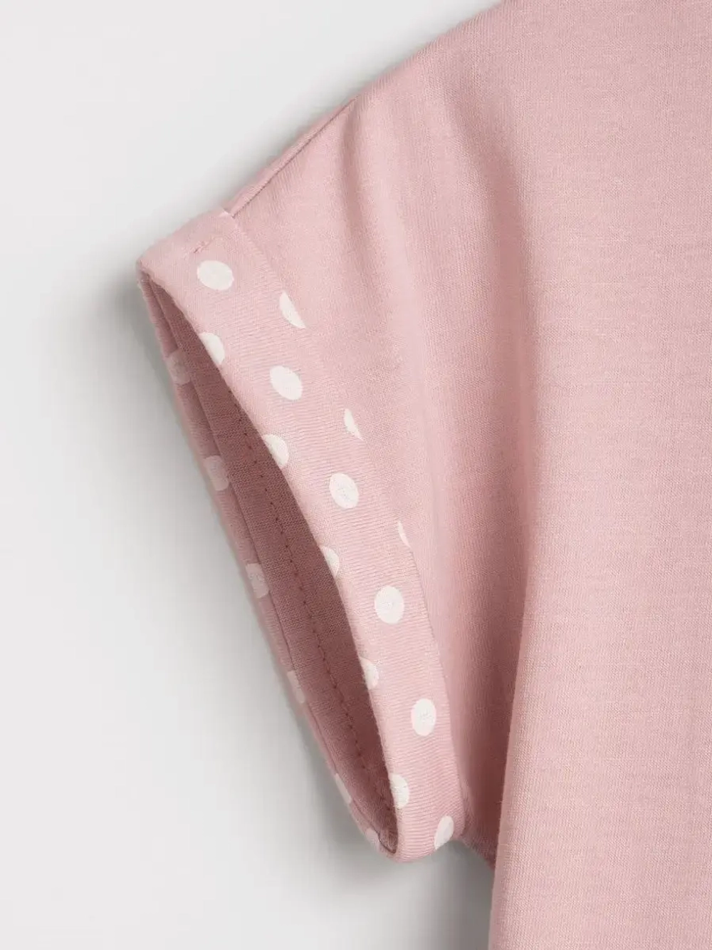 Платье оверсайз в сад с коротким рукавом