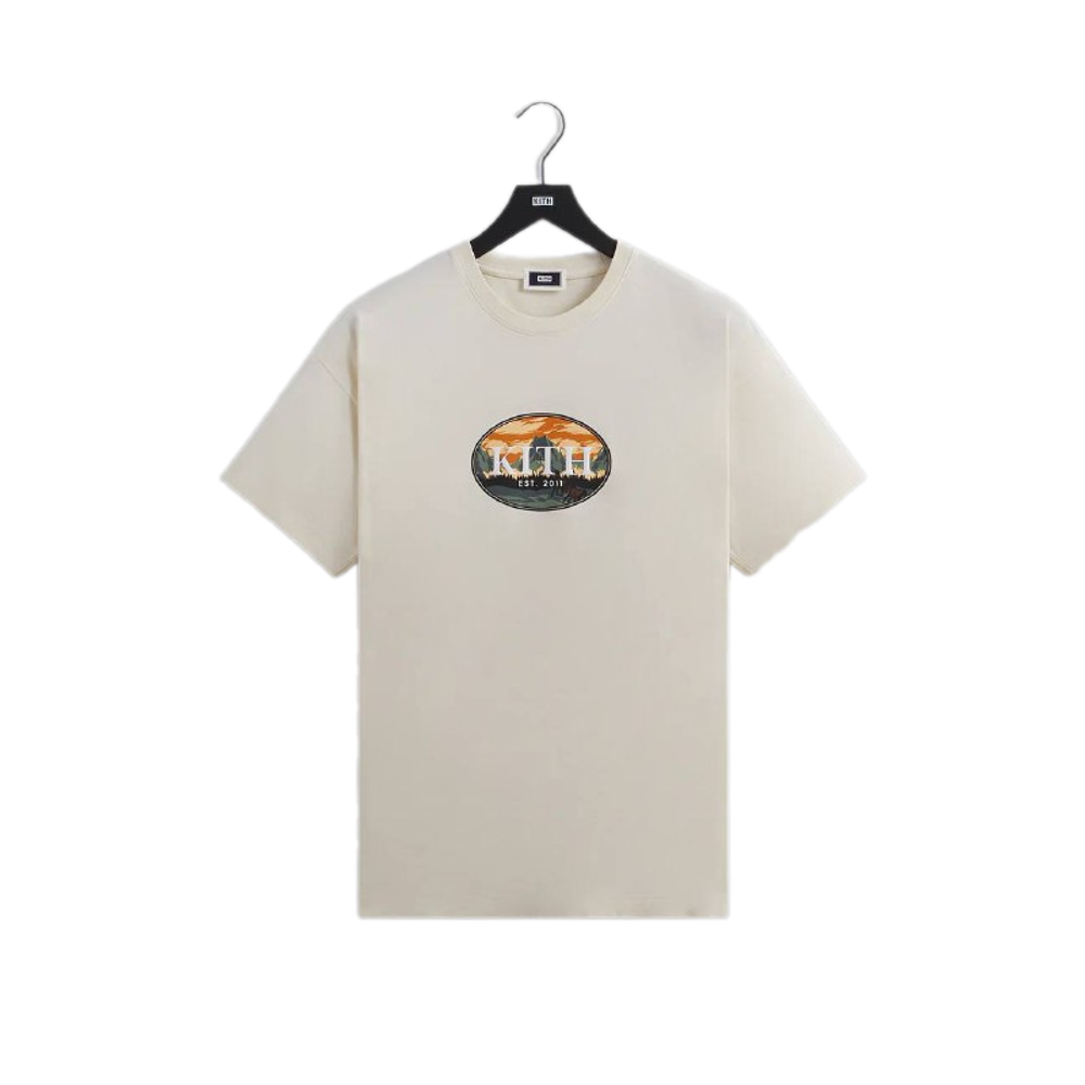 Футболка Kith Stallion Scene Tee Sandrift