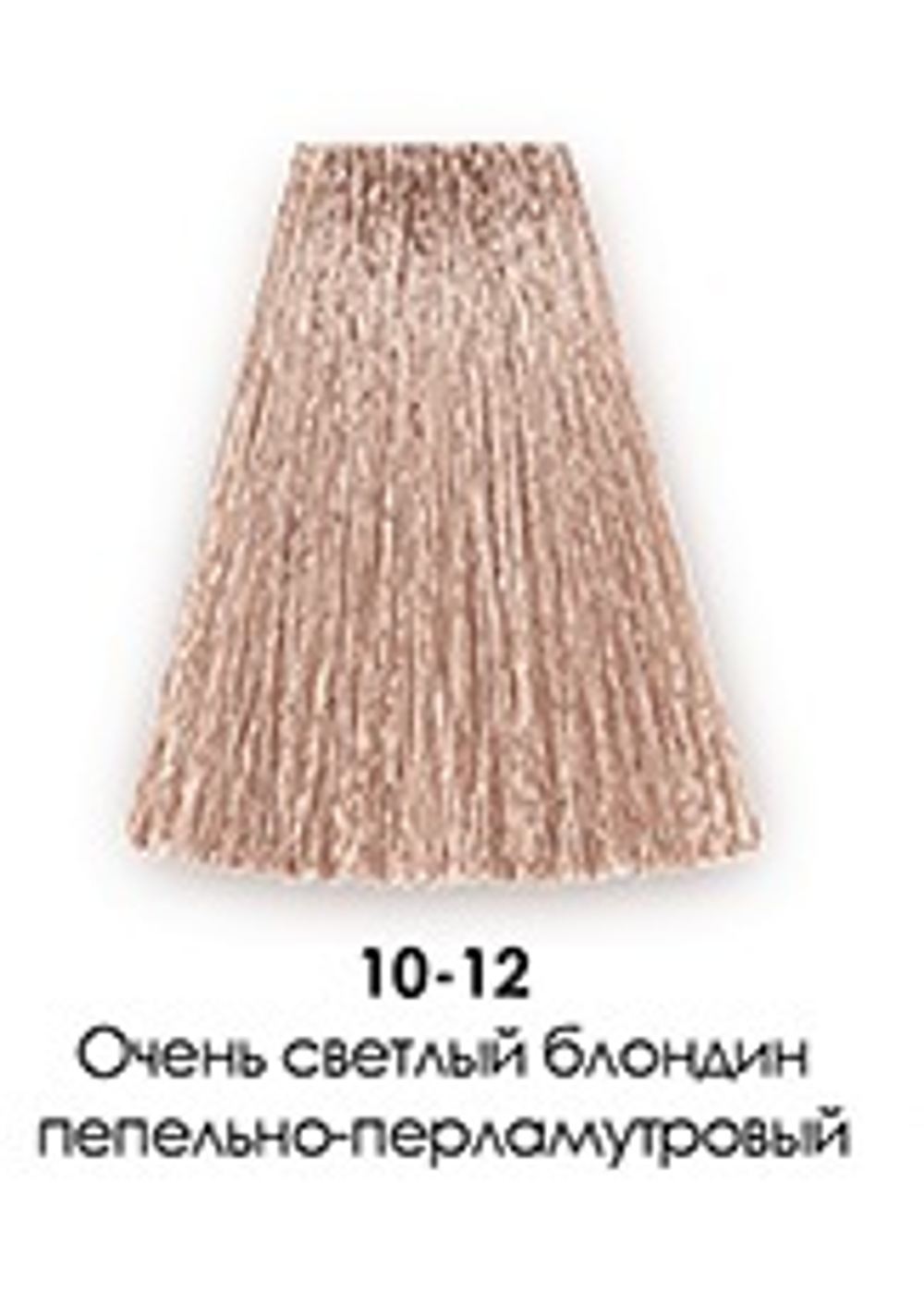 10-12 Очень светлый блондин пепельно-перламутровый