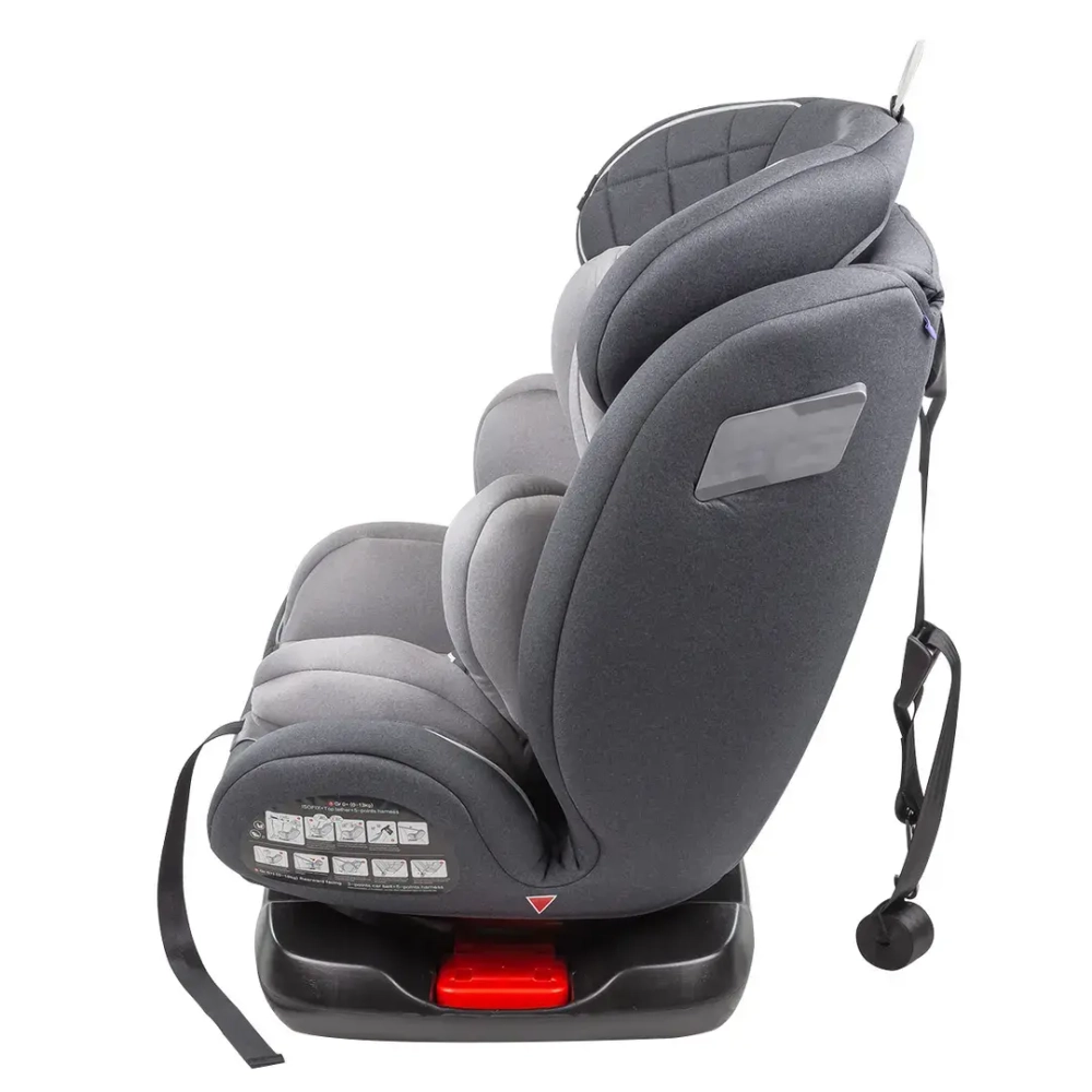 Кресло детское с ISOFIX KBH308 Dark Gray/ Light Gray 0-36кг FORSAGE kids##KING KBH308