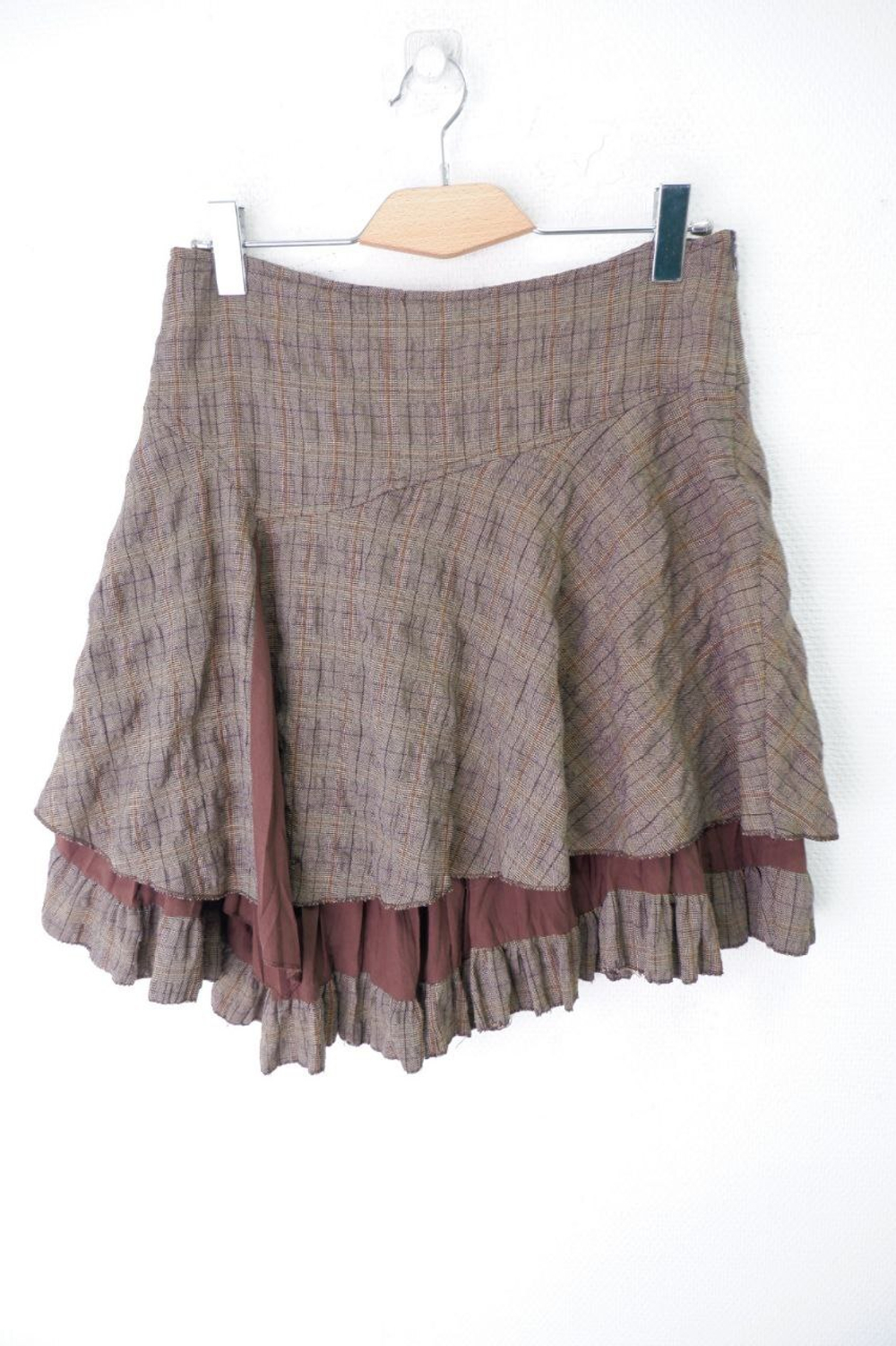 Юбка Bianco Ballo коричневая 46 размер