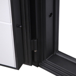 Стальная дверь "Аша" 3Д (биометрический замок). Заказная модель.