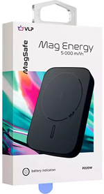 Внешний аккумулятор VLP Mag Energy 5000 мАч черный