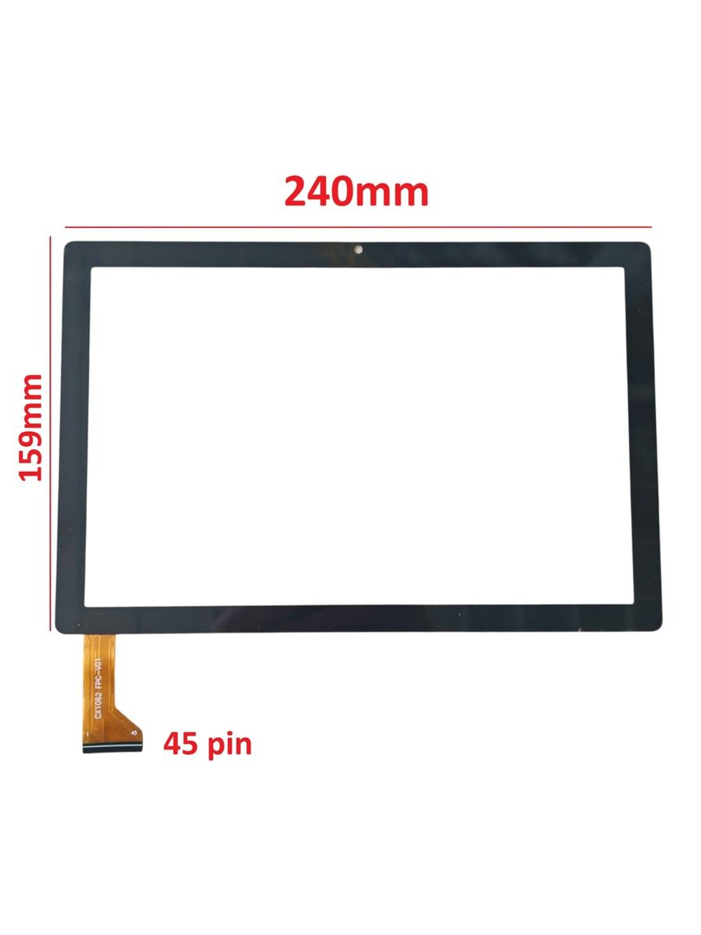 Тачскрин (сенсорное стекло) для CX1062 FPC-V01