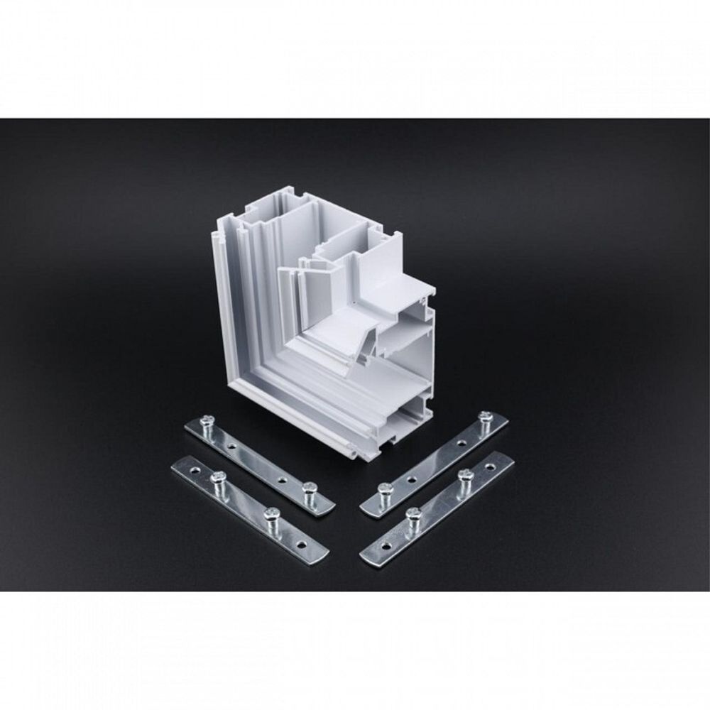 Соединитель угловой L-образный для треков встраиваемых Aployt Magnetic track 220 APL.0286.10.02