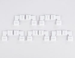 Ambrella Соединитель угловой L для светодиодной ленты 5050 12/24V (6 конт.) GS6801 (10шт) LED Strip GS6801