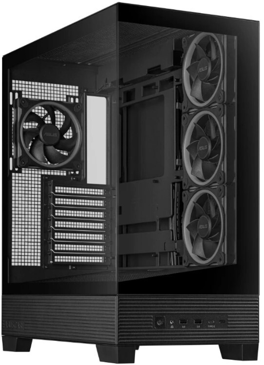 Корпус mATX ASUS A31 PLUS TG ARGB BLACK