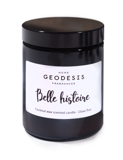 Свеча ароматическая Belle Histoire Geodesis Черный
