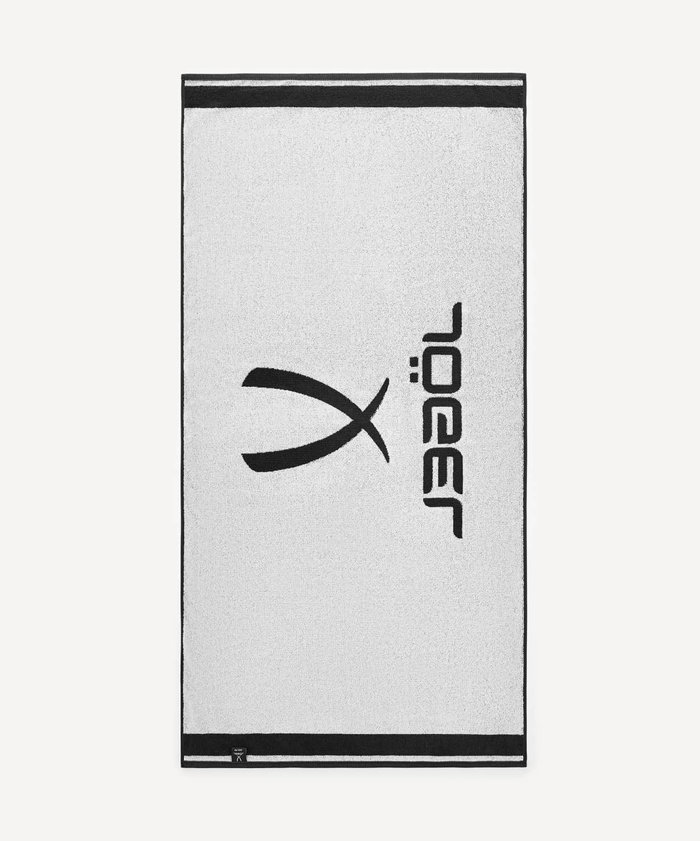 Полотенце спортивное ESSENTIAL Towel L, 70х140, черный/белый