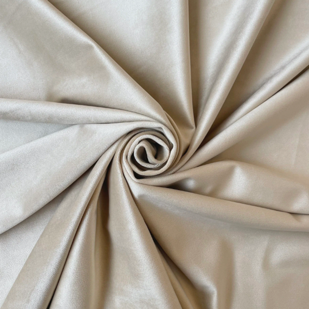 Бархат светло-бежевый оптом, 305 см, арт. 999-5