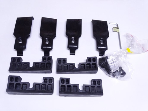 Компл. адаптеров для авто с гладкой крышей Hyundai Solaris 2 седан 2017г.-н.в. (реком.перекладина 125см) (ED)