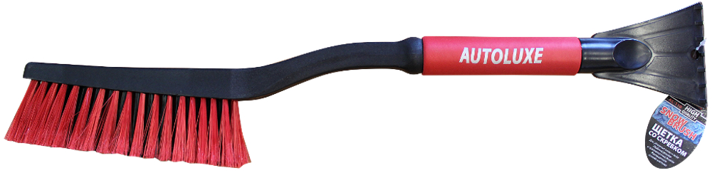 Щетка со скребком AL-110-(кор.12шт) чер-красн.