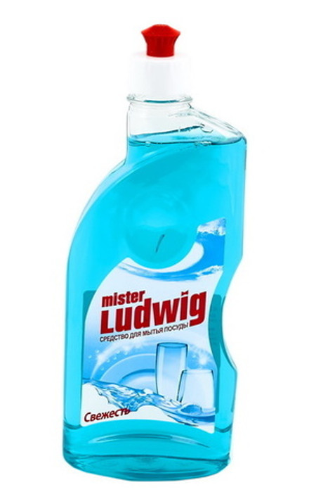 Средство для мытья посуды "Mister Ludwig fresh" 500мл Romax