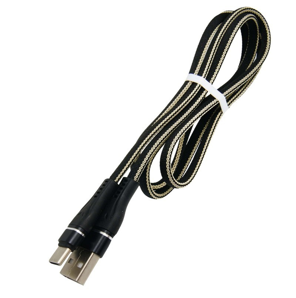 Кабель USB - TypeC A917 3А (черный) 1м