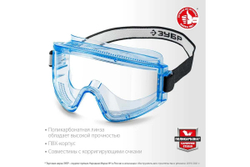 Защитные очки ЗУБР Панорама П, прямая вентиляция 110231