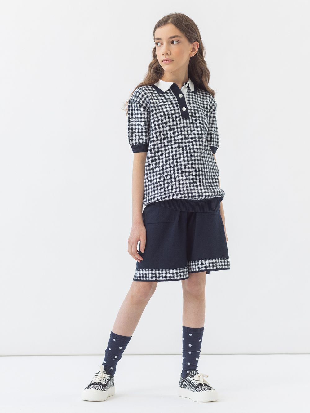 Джемпер поло для девочки