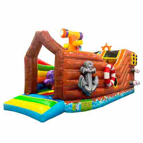 Коммерческий надувной батут «Веселый кораблик», 7*4*3,5 м.