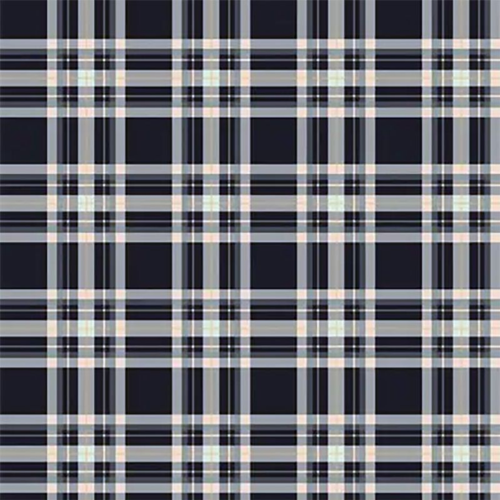 Ткань рубашечная-халатная Prival Фланель шотландка, сервя клетка, 160г/м2, 1.5х15м