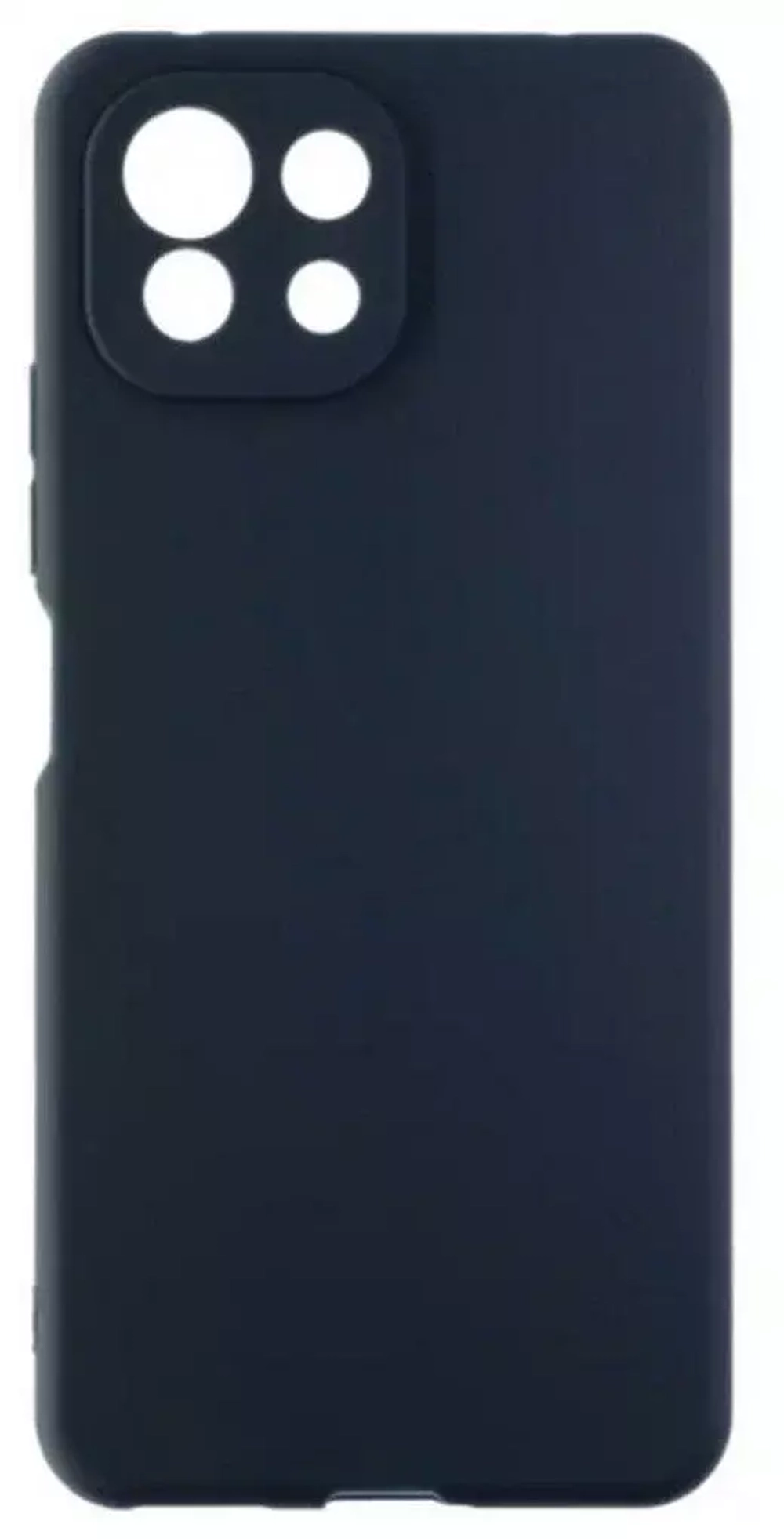 Накладка Xiaomi Мi 11 lite силикон матовый Dark Blue Zibelino