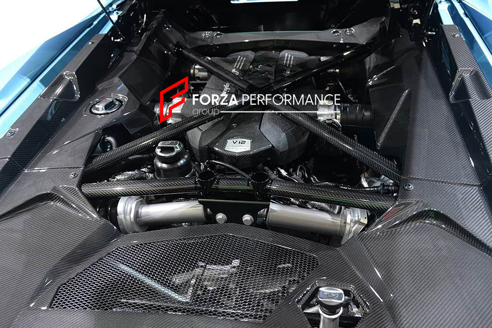 Карбоновый комплект панелей моторного отсека для LAMBORGHINI AVENTADOR LP700-4 Coupe 2011–2016 Ламборгини