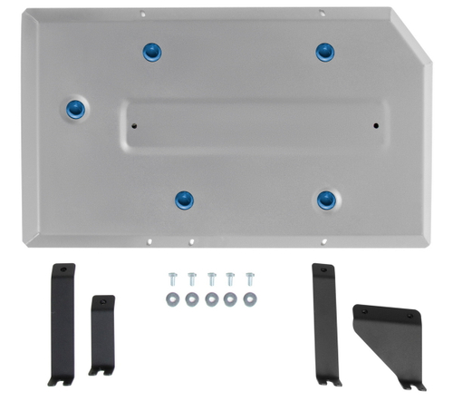 Защита топливного бака Rival для Chery Tiggo 7 Pro (V - 1.5) 2020-н.в./Chery Tiggo 7 Pro Max (V - 1.5) 2022-н.в./Chery Tiggo 8 Pro (V - 1.6; 2.0) 2021-н.в./Chery Tiggo 8 (V - 2.0) 2020-н.в., алюминий 3 мм, с крепежом, штампованная,  333.0924.1