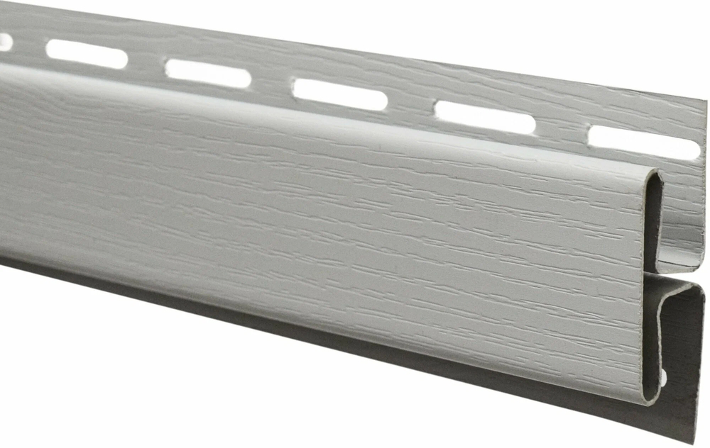 Профиль Н соединительный для сайдинга серый GL ВИА